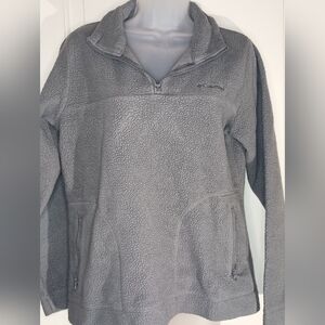 2/$30 Columbia Gray Fleece Pullover (#1,219)